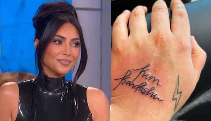 Kourtney Kardashian Just Became Tattoo Twins With Travis Barker  E Online