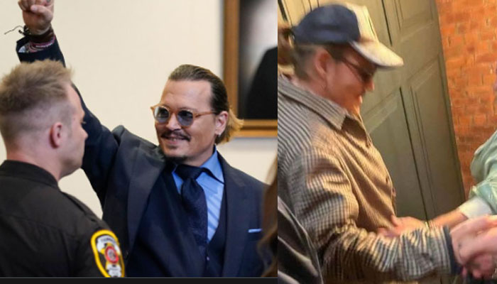 Johnny Depp celebrates victory against Amber Heard at Newcastle pub: Video