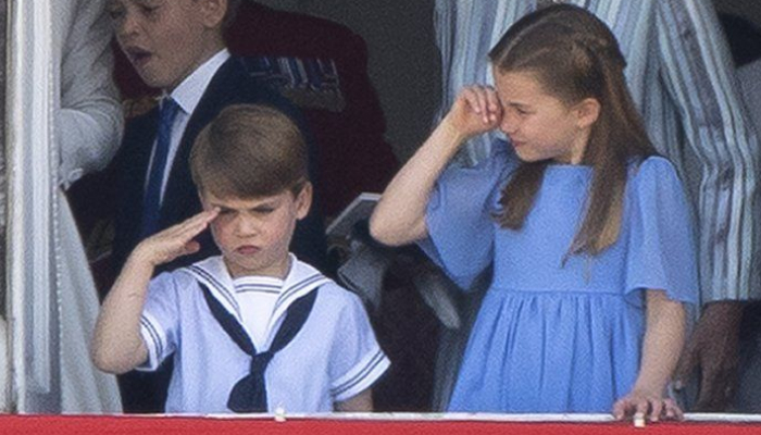 Prince Louis flashes adorable salute as he watched Queen’s Jubilee parade: See