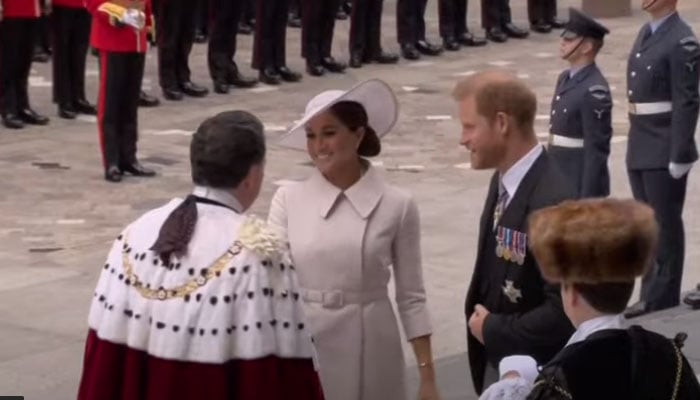 BREAKING: Meghan Markle, Prince Harry return to public life with Queen Thanksgiving