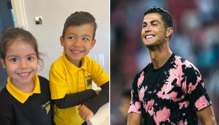 Cristiano Ronaldo pens adorable birthday wish for his twins Eva María ...