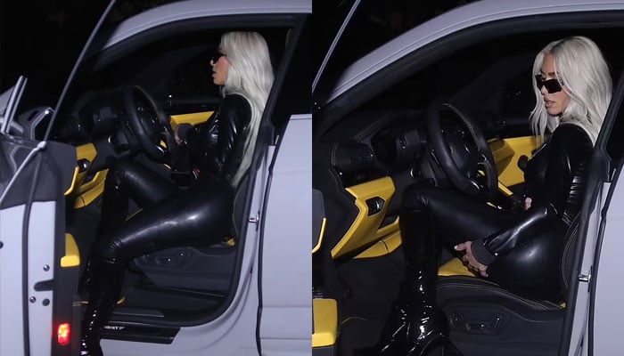 Kim Kardashian turns heads in catsuit amid romantic getaway with Pete Davidson