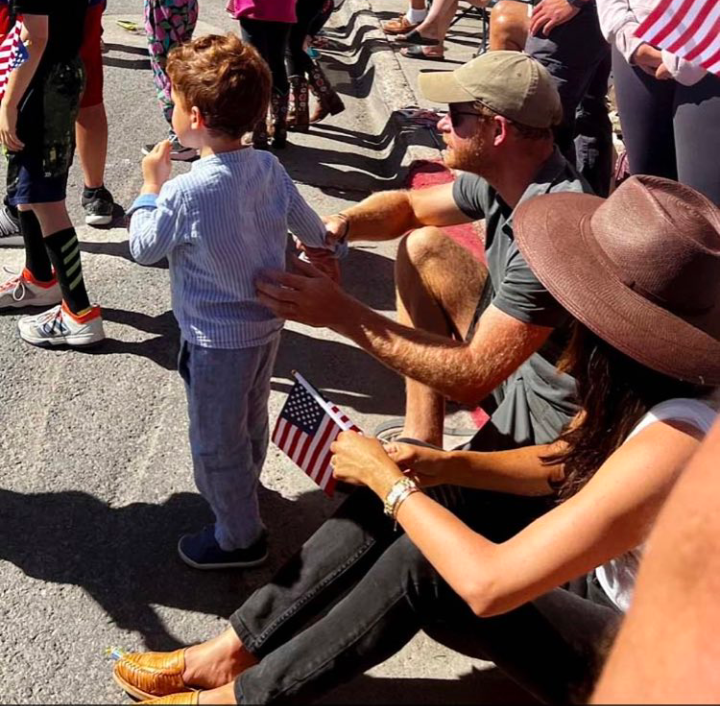 Fourth of July Parade photos: Meghan and Harrys staunch opponent comes to their defence