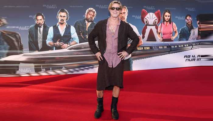 Brad Pitt makes bold fashion statement as he wears skirt at premiere of his new film