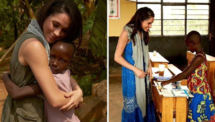 Meghan Markle accused of using Rwanda trip as fashion shoot