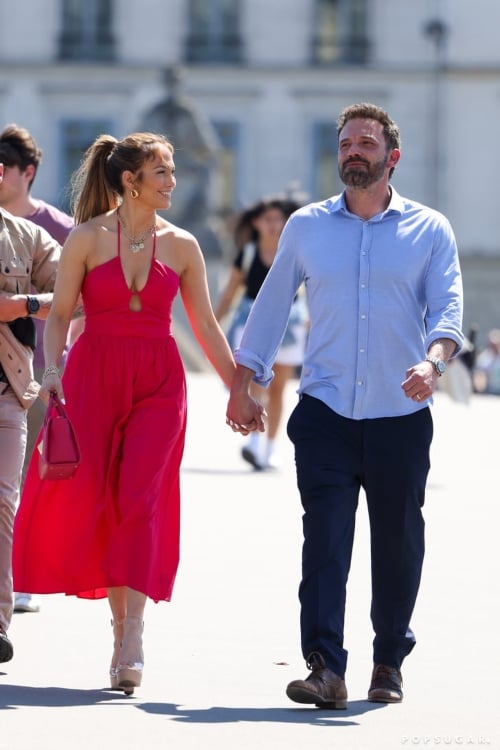 Ben Affleck and birthday girl Jennifer Lopez walk hand-in-hand in Paris,  see pics