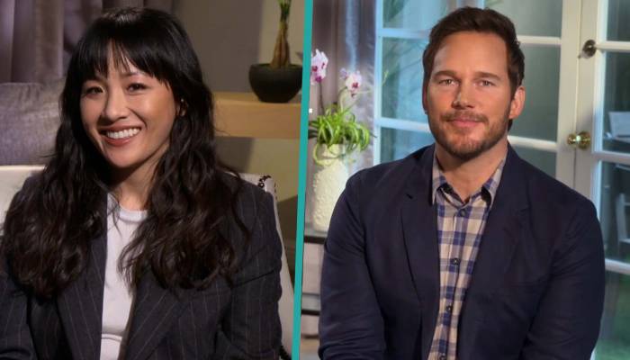 Chris Pratt Gets To Work With Constance Wu on 'The Terminal List' Set:  Photo 4549087, Chris Pratt, Constance Wu, The Terminal List Photos