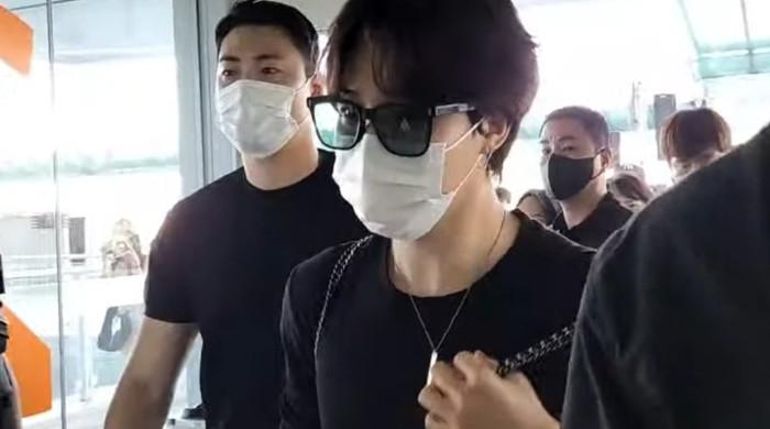 BTS's Jimin flying to Chicago: spotted at the Airport