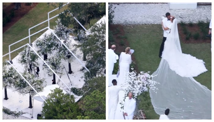 Inside Jennifer Lopez and Ben Affleck's white-themed Georgia wedding