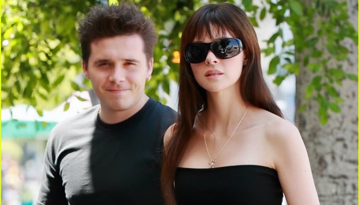 Brooklyn Beckham and his wife Nicola Peltz were spotted out and about in Los Angeles this week