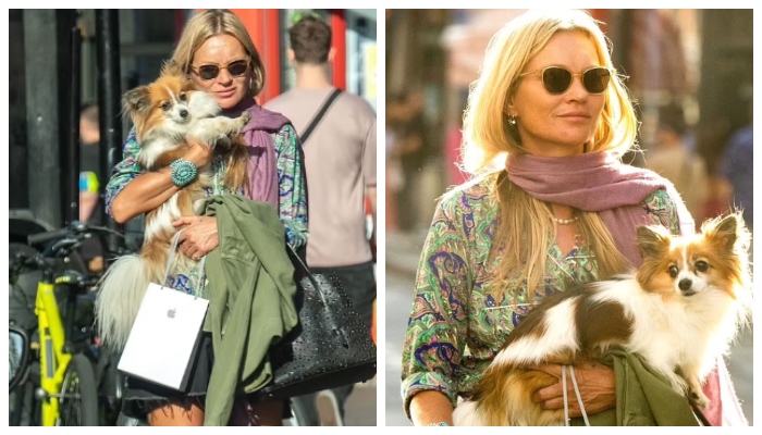 Catwalk to dog walk: Kate Moss photos with pet pooch will melt your heart