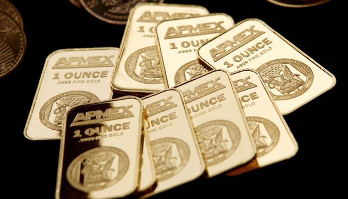 A representational image of gold bars. — Reuters/File