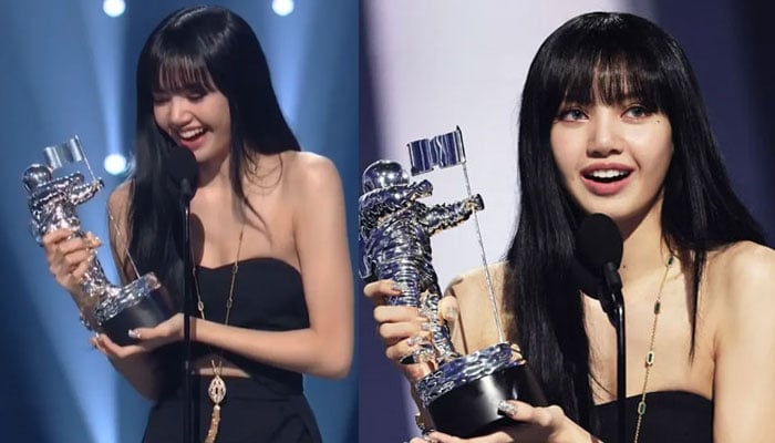 BLACKPINK icon Lisa wins the Best K-Pop Award at the 2022 VMAs