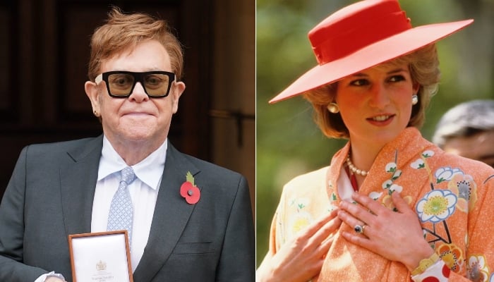 Elton John pays tribute to Princess Diana on 25th death anniversary with throwback pic