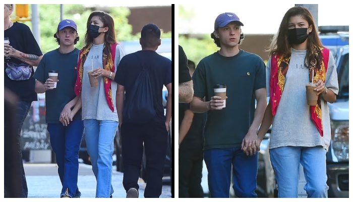 Tom Holland & Zendaya Spotted Holding Hands in NYC