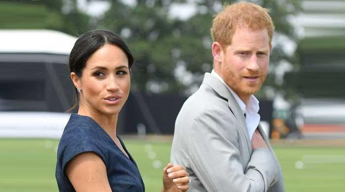 Meghan Markle and Harry arrive in UK on their own aircraft?