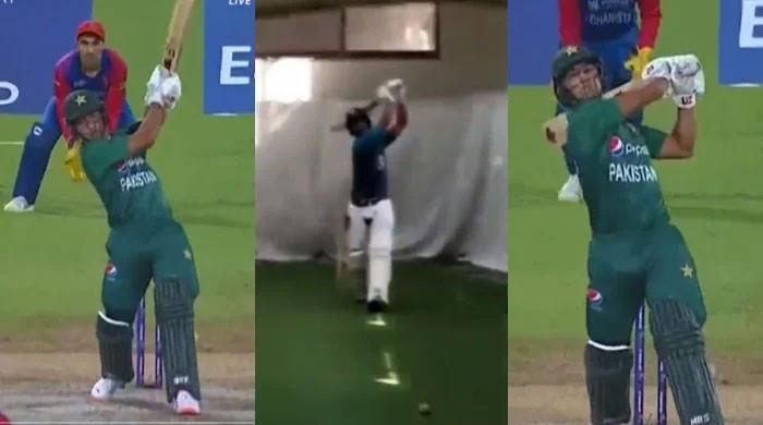 WATCH: Naseem Shah hits sixes the way he practised