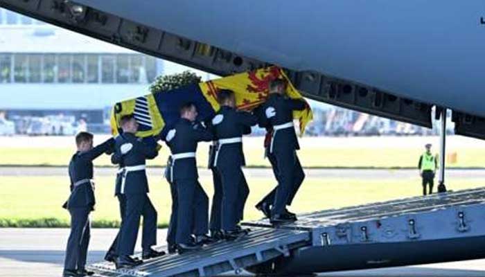 The C-17 Globemaster carrying Queens coffin to London was ‘used in Afghanistan and Ukraine’