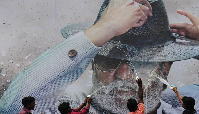 Rajinikanth mania swept India at a cost: Thousands of gallons of milk