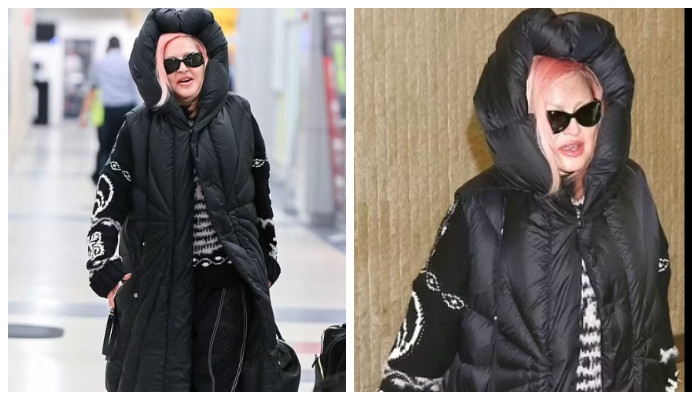 Madonna grabs attention for her interestingly odd airport fashion