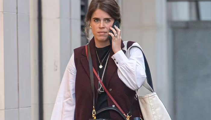 Princess Eugenie, 32, returns to work following birth of her son - sporting  £5k Louis Vuitton purse