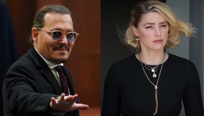 Johnny Depp teases Amber Heard with his amazing new look