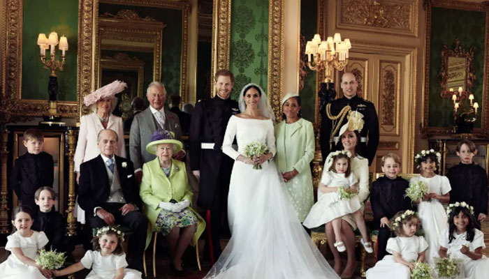 King Charles still keeps Prince Harry, Meghan wedding photo in office: See Photo