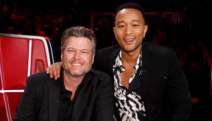 John Legend shares how he feels about Blake Sheltons The Voice Exit