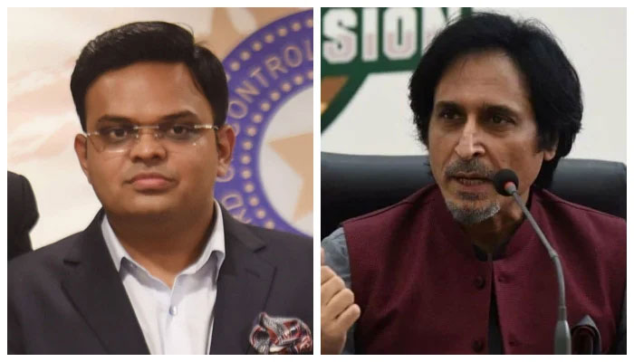 BCCI Secretary Jay Shah and PCB Chairman Ramiz Raja. — Agencies