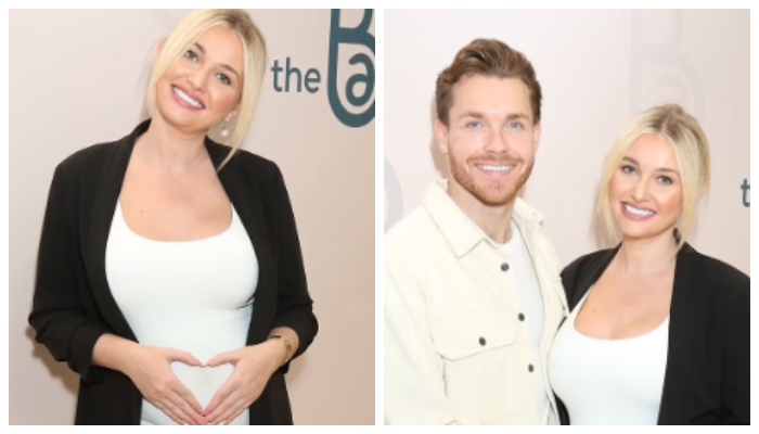 Pregnant Amy Hart radiates pregnancy glow in recent snaps from Baby Show event