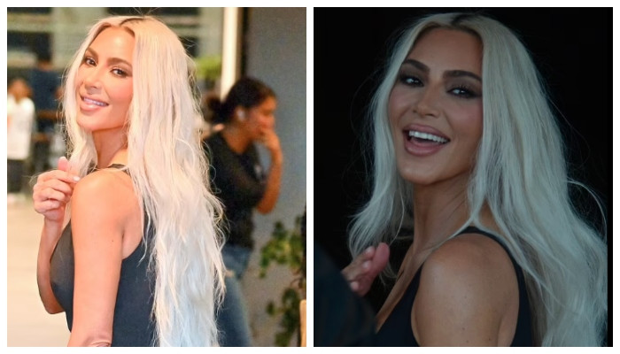 Kim Kardashian Showcases Her Enviably Svelte Frame In Black Jumpsuit