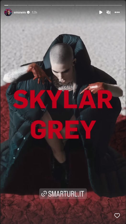 Eminem, Shady Records give shout-out Skylar Grey’s new music video