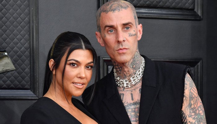 Kourtney Kardashian, Travis Barker blasted for their Halloween party