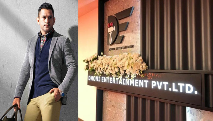 Dhoni recently launched a production house with his wife Sakshi Singh Dhoni