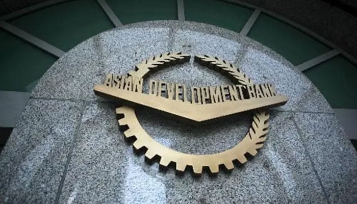 An image of the Asia Development Banks logo. — Reuters/File