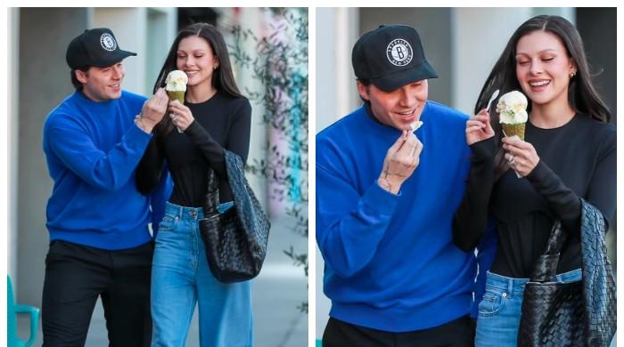 Brooklyn Beckham, Wife Nicola Peltz Enjoy Romantic Stroll In California