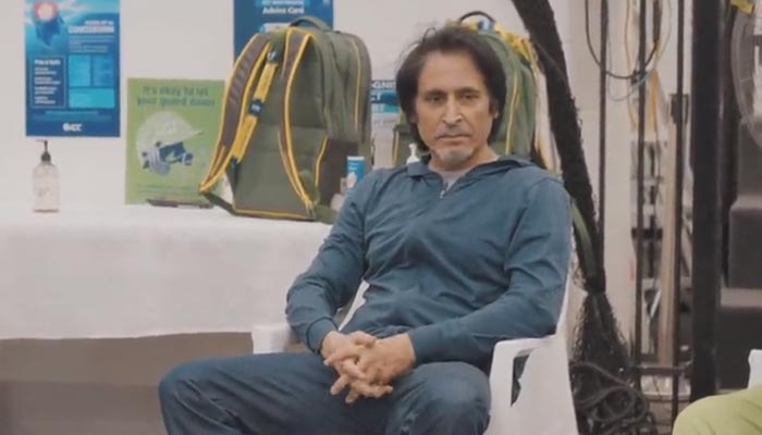 Pakistan Cricket Board (PCB) Chairman Ramiz Raja. — Screengrab/Twitter