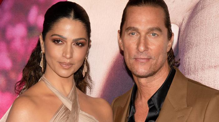 Matthew McConaughey's wife, Camila Alves, says she's fine after falling and  injuring her neck