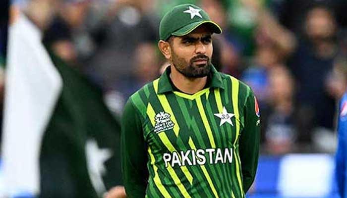 Pakistans Captain Babar Azam waits for the toss during the ICC mens Twenty20 World Cup 2022 cricket match between India and Pakistan at Melbourne Cricket Ground (MCG) in Melbourne on October 23, 2022. — AFP