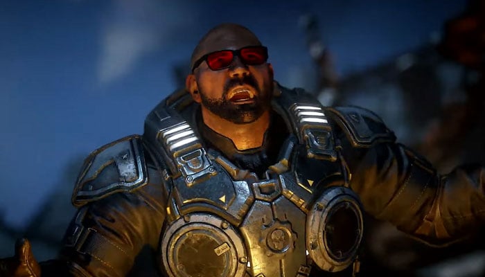 Dave Bautista pitches himself for Netflix's Gears of War movie