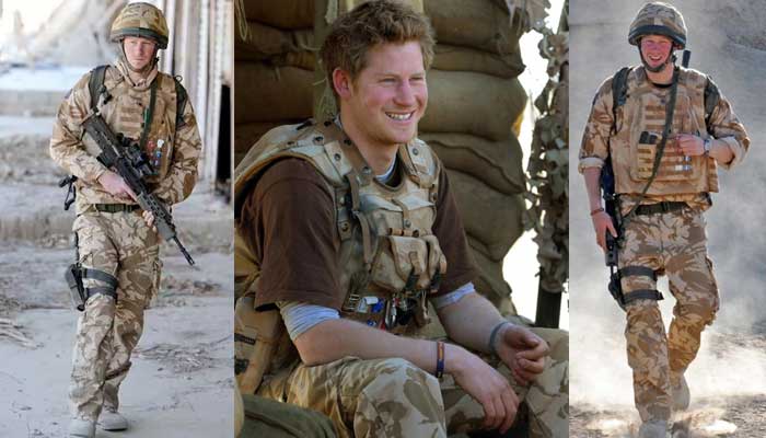 Prince Harrys photos in military uniform resurface on Veterans Day