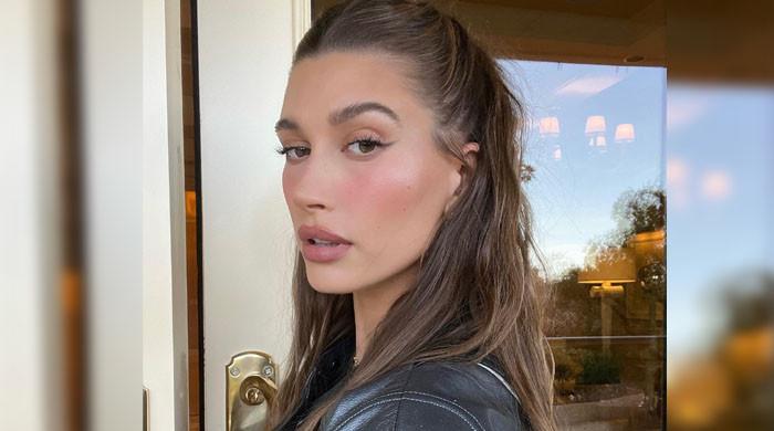 Hailey Bieber sparks speculations over lip fillers as she models over ...