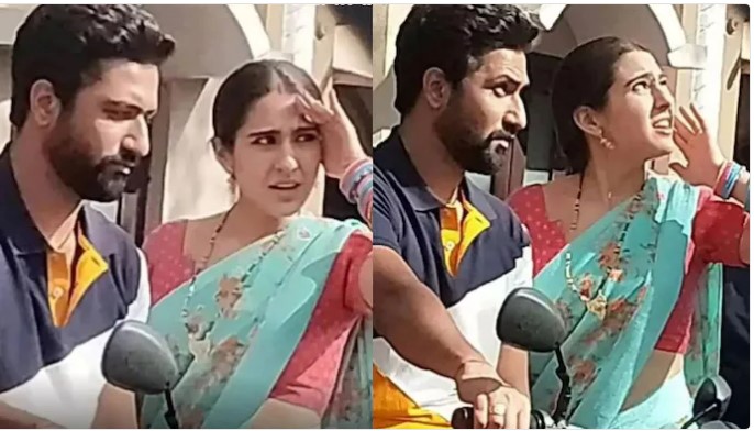 Vicky Kaushal, Sara Ali Khans first look from upcoming romantic film leaked: See photos