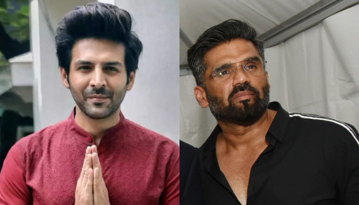 Suneil Shetty defends Kartik Aaryan, says he has a new character