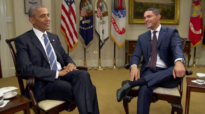 Barack Obama, Trevor Noah Discuss Mid-term Elections On ‘The Daily Show’