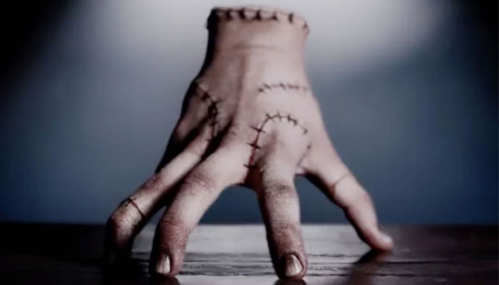 A Closer Look at the Fully Animatronic Version of the Hand From Netflix's  Wednesday - Make