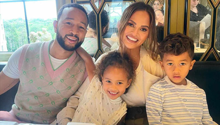 Chrissy Teigen shares sweet moments from their Thanksgiving dinner