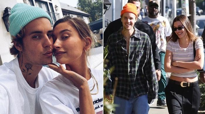 Hailey Bieber and Justin Bieber make rare appearance after Tokyo ...