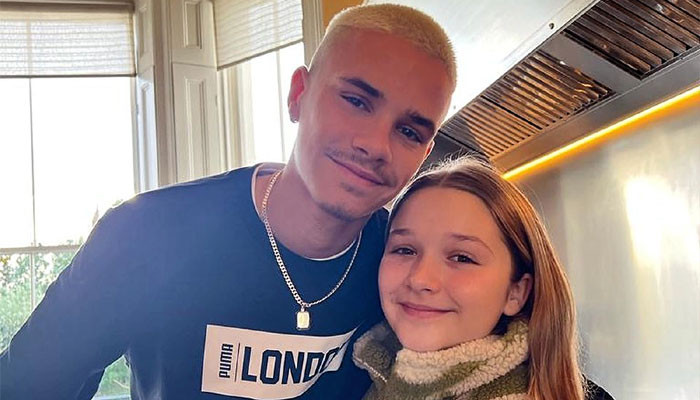 Romeo Beckham Gets Emotional Over Sister Harper Sweet Handwritten Letter