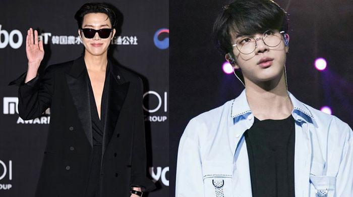 BTS's Jin Keeps Wearing Funny Glasses On Their Love Yourself Tour